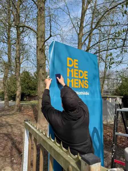Buitensignalisatie bij De Medemens door JL Signs