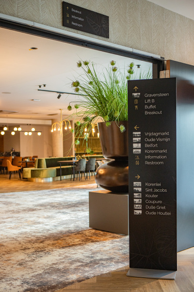 Vrijstaande binnenzuil