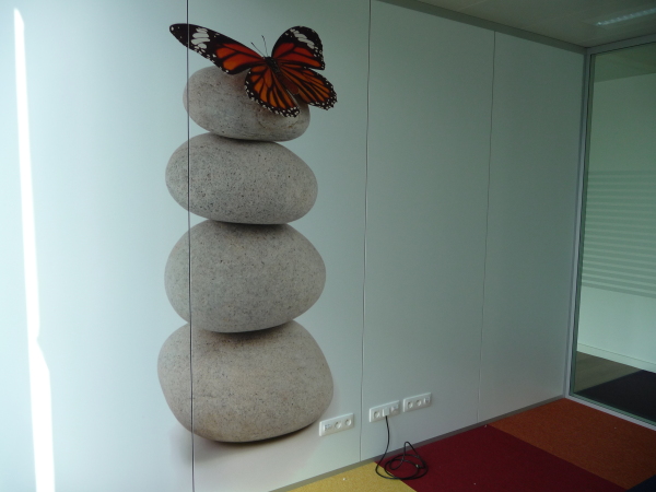 Digitale print, muurfolie