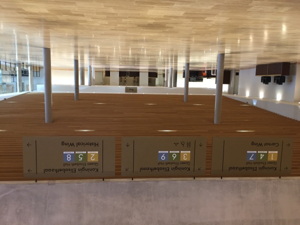 Hangende richtingsborden groot