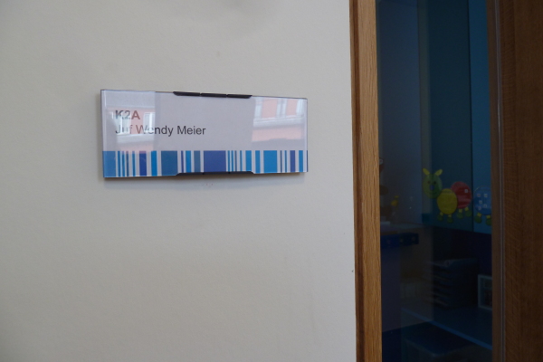 Deurbord Messenger paperflex